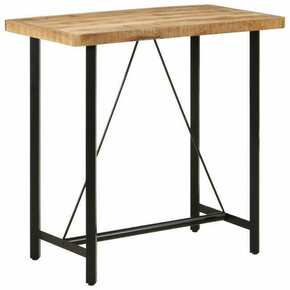 VidaXL Barski stol 110 x 55 x 107 cm masivno drvo manga i željezo