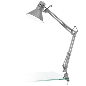EGLO 90874 | Firmo Eglo sa navojem svjetiljka s prekidačem elementi koji se mogu okretati 1x E27 srebrno