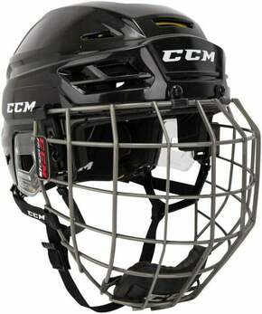 CCM Hokejska kaciga Tacks 310 Combo SR Crna S