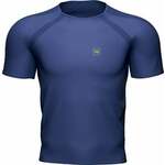 Compressport Training SS Tshirt M Sodalite/Primerose XL Majica za trčanje s kratkim rukavom
