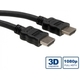 Kabel HDMI Roline HDMI (M) - HDMI (M) crni 10m High Speed with Ethernet 11.04.5547