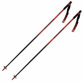 Rossignol Hero SL Ski Poles Black/Red 135 cm Skijaški štapovi