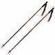 Rossignol Hero SL Ski Poles Black/Red 135 cm Skijaški štapovi