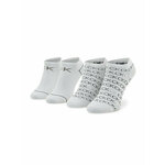 Set od 2 para ženskih niskih čarapa Calvin Klein 701218779 White 002