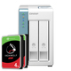 QNAP Systems TS 231P3 2G 8TB IronWolf NAS Bundle [inkl 2x 4TB IronWolf 3 5 quot; NAS HDD]