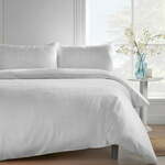 Bijela posteljina za bračni krevet 200x200 cm – Catherine Lansfield