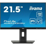 Iiyama ProLite XUB2293HSU-B6 monitor, IPS/VA, 21.5"/22", 16:9, 1920x1080, 100Hz/75Hz, pivot, HDMI, Display port, USB