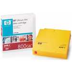 HP LTO-3, LTO-3 Ultrium 800 GB Re-writable Data Cartridge, 400GB, (C7973A)