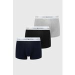 Tommy Hilfiger Underwear Bokserice 'Essential' noćno plava / siva melange / crvena / bijela