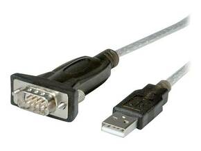 Roline USB 2.0 / serijski pretvarač USB-A utikač 1.8 m siva 12.02.1163 USB kabel