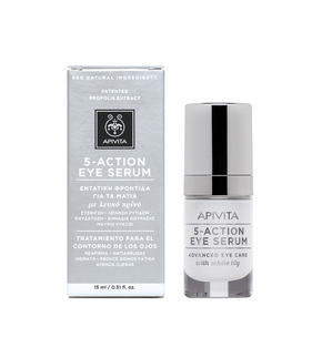 APIVITA 5 Action Serum za područje oko očiju 15 ml