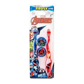 Marvel Avengers Toothbrush darovni set četkica za zube 2 kom + kutijica 2 kom