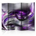 Paravan u 5 dijelova - Purple Swirls II [Room Dividers] 225x172