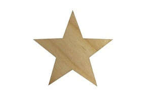 AtmoWood Drvena zvijezda 5 x 5 cm