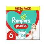 Pampers Pants pelene, Mega Pack, veličina 6, 15+ kg, 84 kom