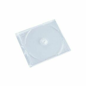 BOX za CD medij za 2 CD-a slim prozirni