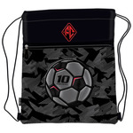 Vrećica za tjelesni Football Team Connect crno-sivo-crvena