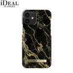 iDeal of Sweden Maskica - iPhone 12 mini - Golden Smoke Marble