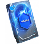 Western Digital Blue HDD, 4TB, SATA, SATA3, 5400rpm, 128MB cache/8MB cache, 2.5"/3.5"