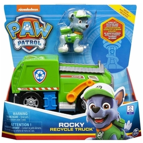 Paw Patrol Rocky vozilo za reciklažu sa figurom - Spin Master