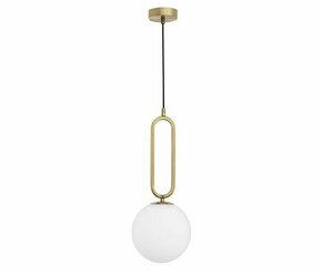 NOVA LUCE 9191201 | Grus Nova Luce visilice svjetiljka s mogućnošću skraćivanja kabla 1x E27 mesing