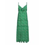 VERO MODA Ljetna haljina 'SMILLA' zelena / travnato zelena / svijetloroza / bijela