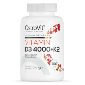OstroVit Vitamin D3 4000 + K2 100 tab.