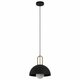 EGLO 99693 | Calmanera Eglo visilice svjetiljka 1x E27 crno, mesing