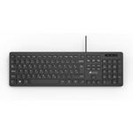 Tipkovnica OCTIO Pro K350U, USB, crna ST-MKB905