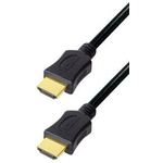 Transmedia High Speed HDMI cable with Ethernet 2m gold plugs, 4K TRN-C210-2ZIL