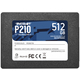 Patriot P210 P210S512G25 SSD 512GB, 2.5”, SATA, 520/430 MB/s