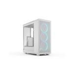 Fractal Design Epoch White TG RGB kućište, bijelo, midi, bez napajanja, ATX, mATX, mini ITX