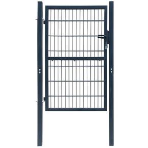 VidaXL Tamno siva 2D vrata ograde (Mono) 106 x 210 cm