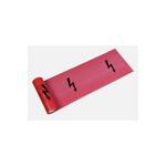 Ostatní Upozoravajuća traka EURO tools 138894 Warning foil Lightning, 220 mm/ 50 µm, 250 m, red