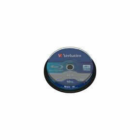 V043742 - DVD Blu-Ray Verbatim BD-R SL 6x 25GB White Blue Surface 10 pack spindle Single Layer - V043742 - - Kapacitet 25GB - Brzina 6x - Pakiranje 10 Pack Spindle - Ovaj disk usklađen je s BD-R specifikacijom