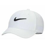 Kapa za tenis Nike Dri-Fit Club Structured Swoosh Cap - white/black