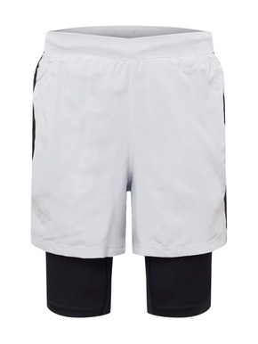 UNDER ARMOUR Sportske hlače 'Launch 5' svijetlosiva / crna
