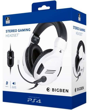 Slušalice PS4 BigBen Stereo Gaming v3 Bijele