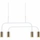 AMPLEX 8840 | Vai Amplex visilice svjetiljka 4x GU10 sjajni zlatni bakar, bijelo