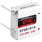 EVE EF651615 specijalne baterije ltc-3pn u-lemni pin litijev 3.6 V 400 mAh 1 St.