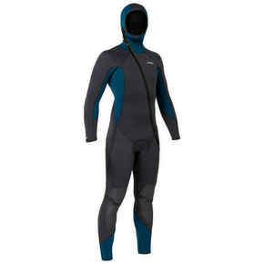 Ronilačko odijelo SCD 500 od 5 mm neoprena muško crno-plavo