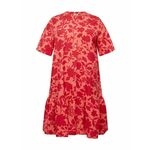 ONLY Carmakoma Košulja haljina 'URANUS' crvena / lubenica roza