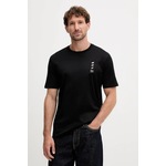 Pamučna majica Paul&Shark Knitwear crna 15311628