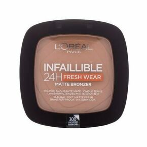 L'Oréal Paris Infaillible 24H Fresh Wear Matte Bronzer bronzer 9 g nijansa 300 Light Medium