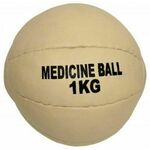 Medicinske lopte Pro's Pro Medizinball Leder 1 kg