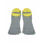 Unisex niske čarape Vibram Fivefingers Athletic No Show S21N04 Yellow/Grey