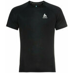 Odlo Essential Black S Majica za trčanje s kratkim rukavom