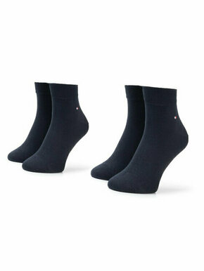 Set od 2 para muških čarapa Tommy Hilfiger 342025001 Dark Navy 322