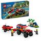 LEGO City Vatrogasni terenac s čamcem za spašavanje 60412