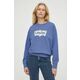 LEVI'S ® Sweater majica 'Graphic Standard Crew' sivkasto plava / zelena / roza / bijela